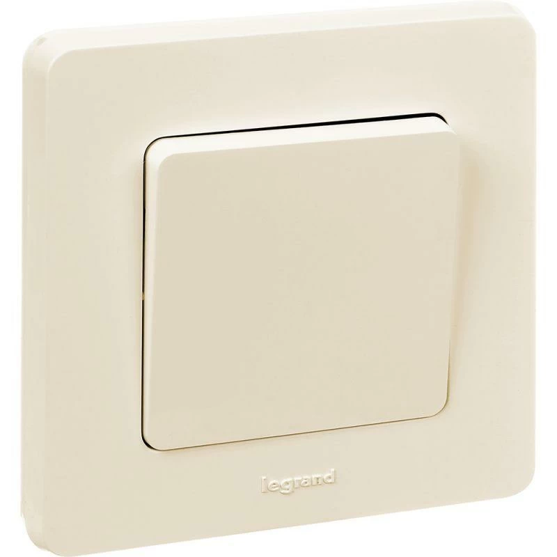 Выключатель 1-кл. Inspiria 10А IP20 250В 10AX механизм сл. кость Leg 673601