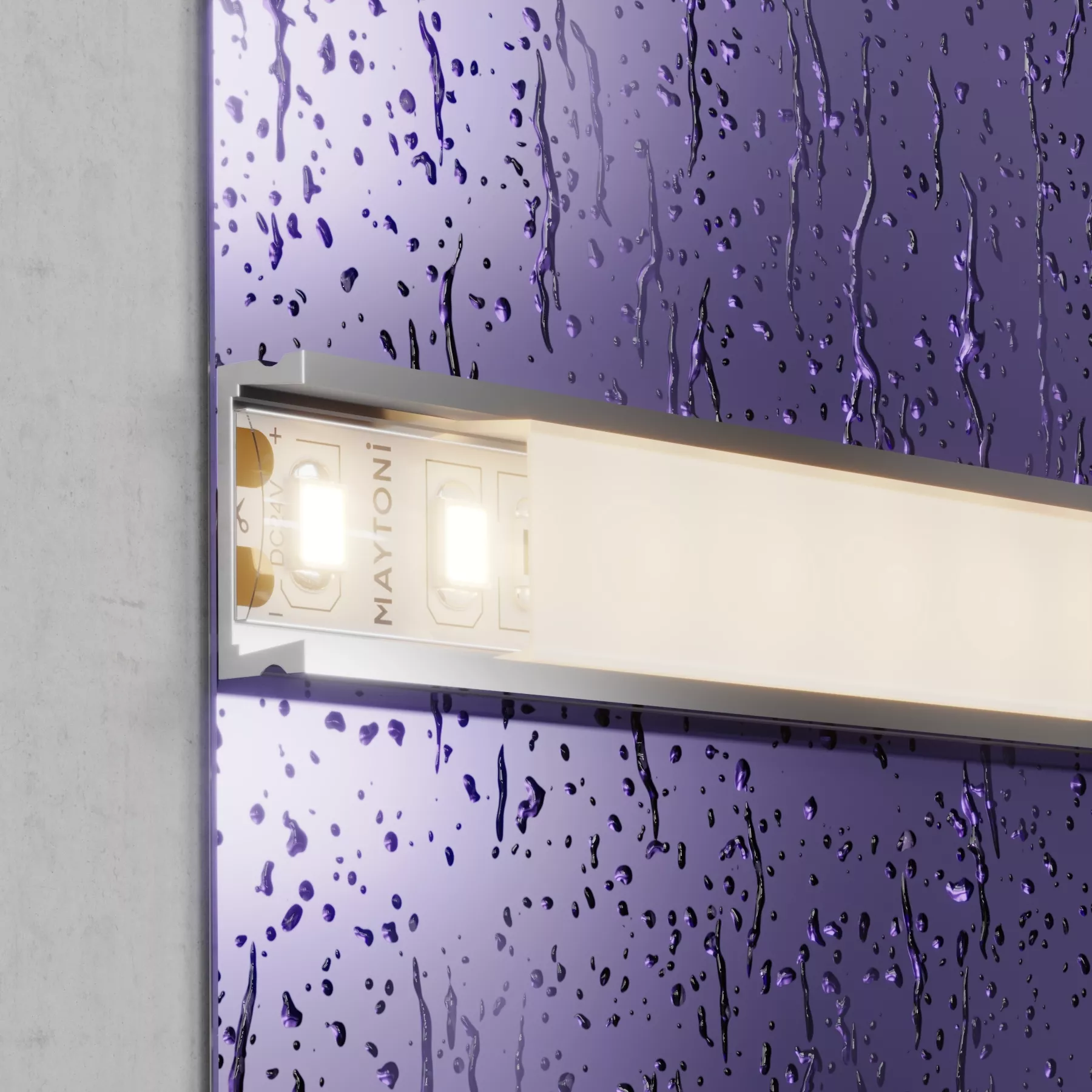 Светодиодная лента 24В 2835 9,6Вт/м 3000K 5м IP65 MAYTONI 10145 Led Strip