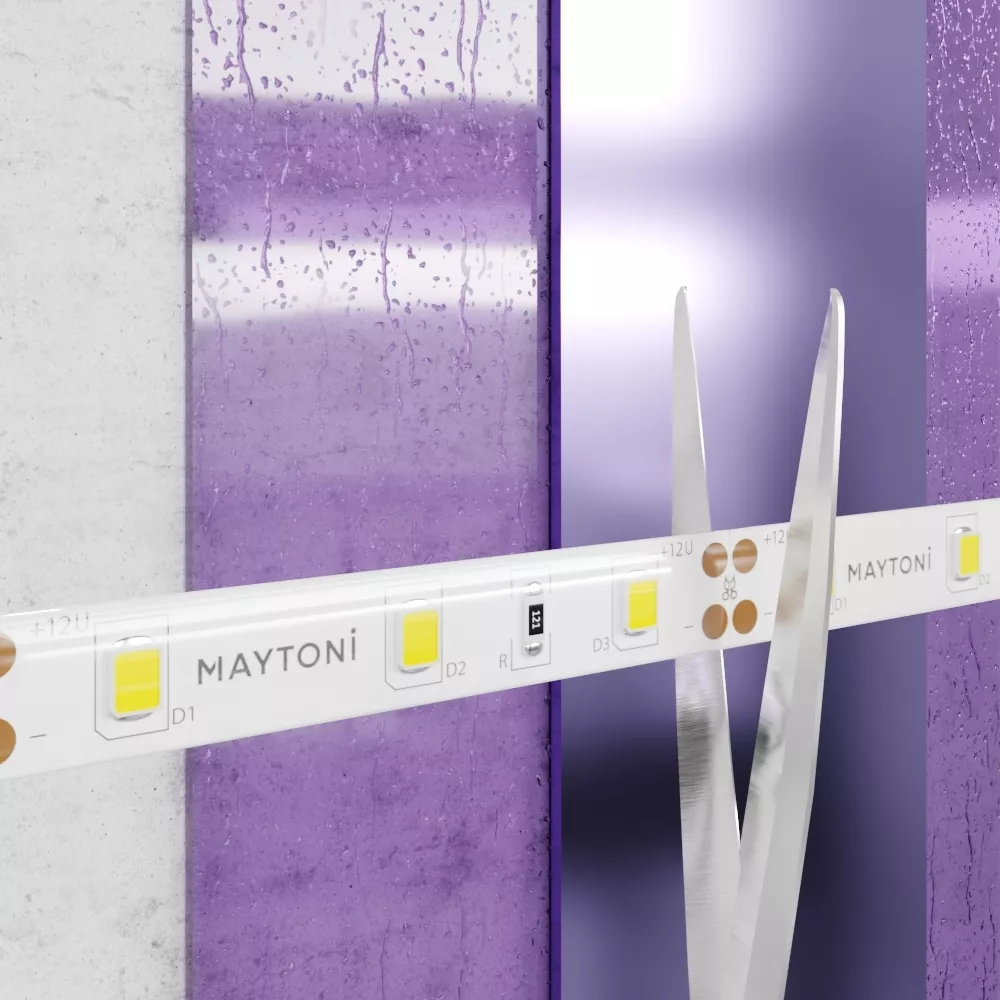 Светодиодная лента 12В 2835 7,2Вт/м 6000K 5м IP65 MAYTONI 20006 Led Strip