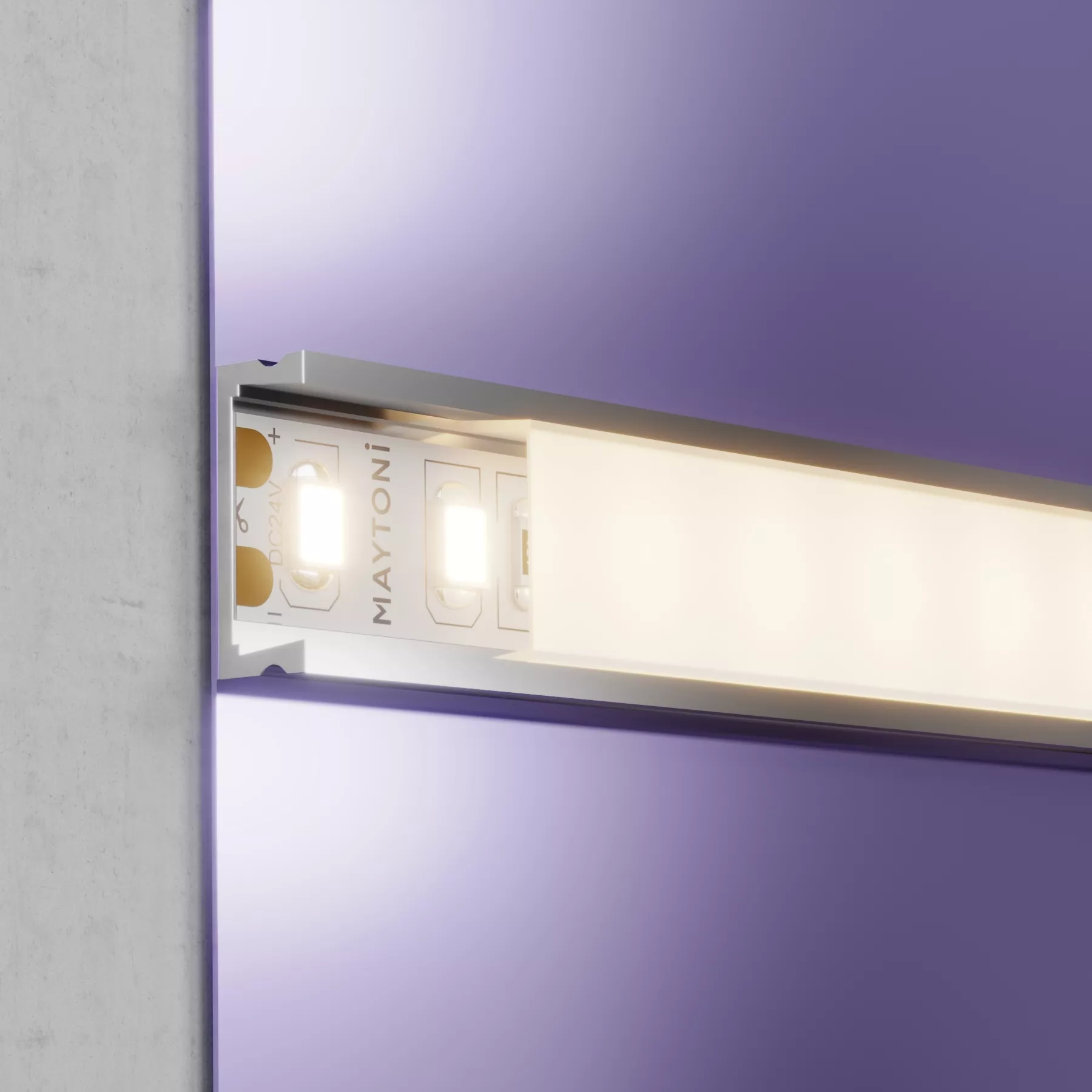 Светодиодная лента 24В 2835 14,4Вт/м 3000K 5м IP20 MAYTONI 10148 Led Strip