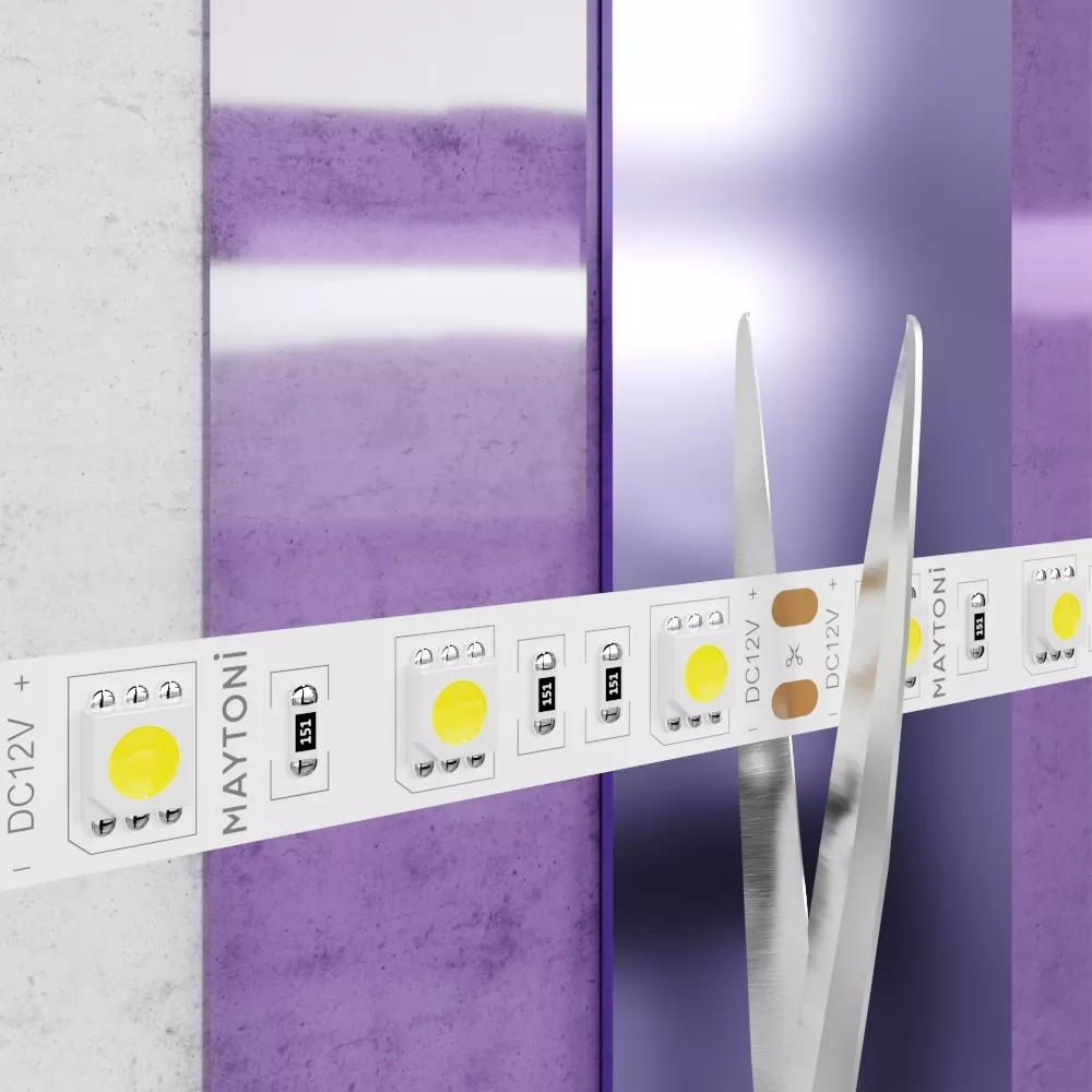 Светодиодная лента 12В 5050 14,4Вт/м 4000K 5м IP20 MAYTONI 10129 Led Strip