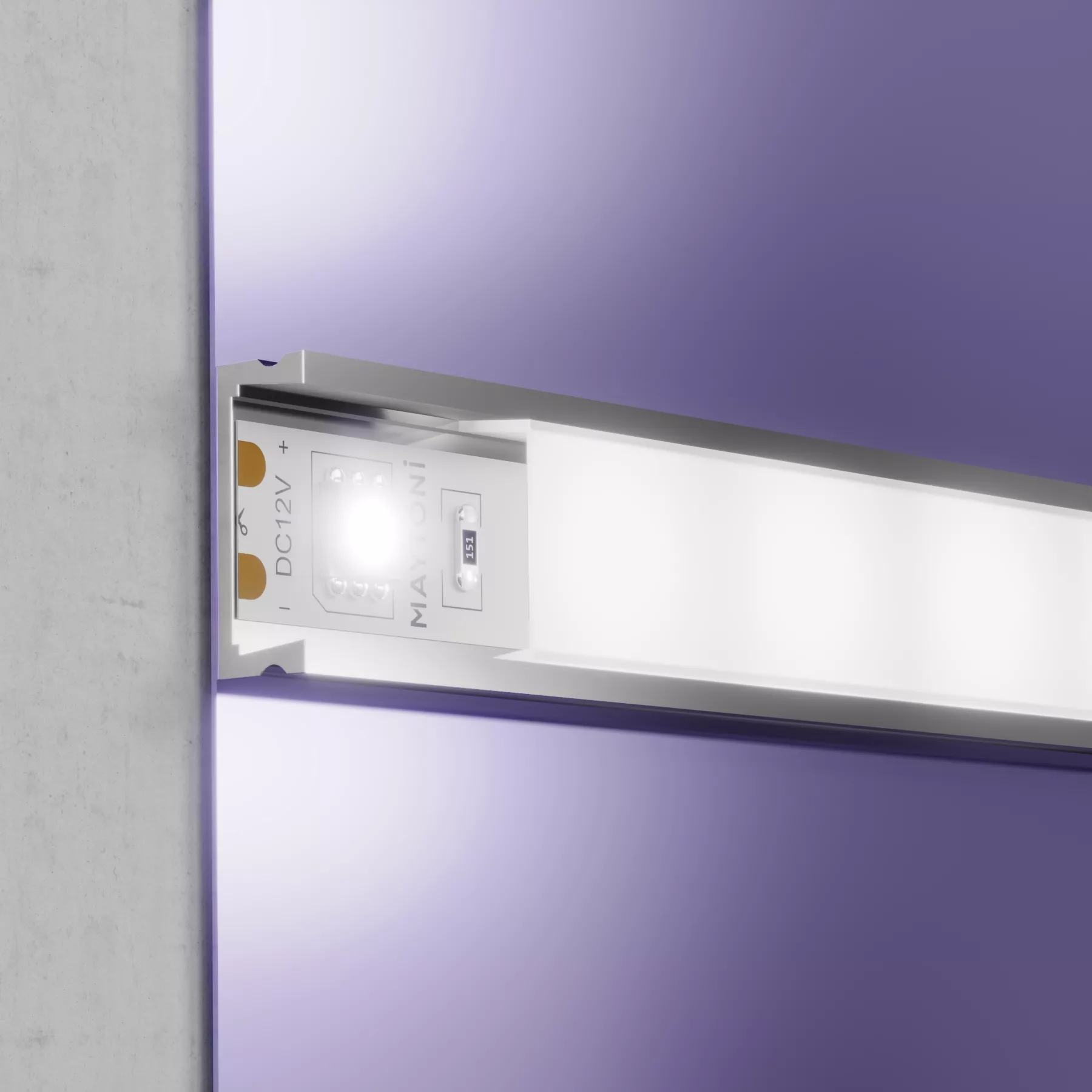 Светодиодная лента 12В 5050 14,4Вт/м 6000K 5м IP20 MAYTONI 10130 Led Strip