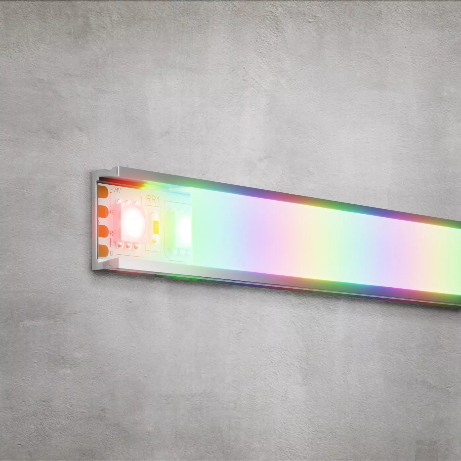 Светодиодная лента 24В 5050 21Вт/м RGB 5м IP20 MAYTONI 20037 Led Strip