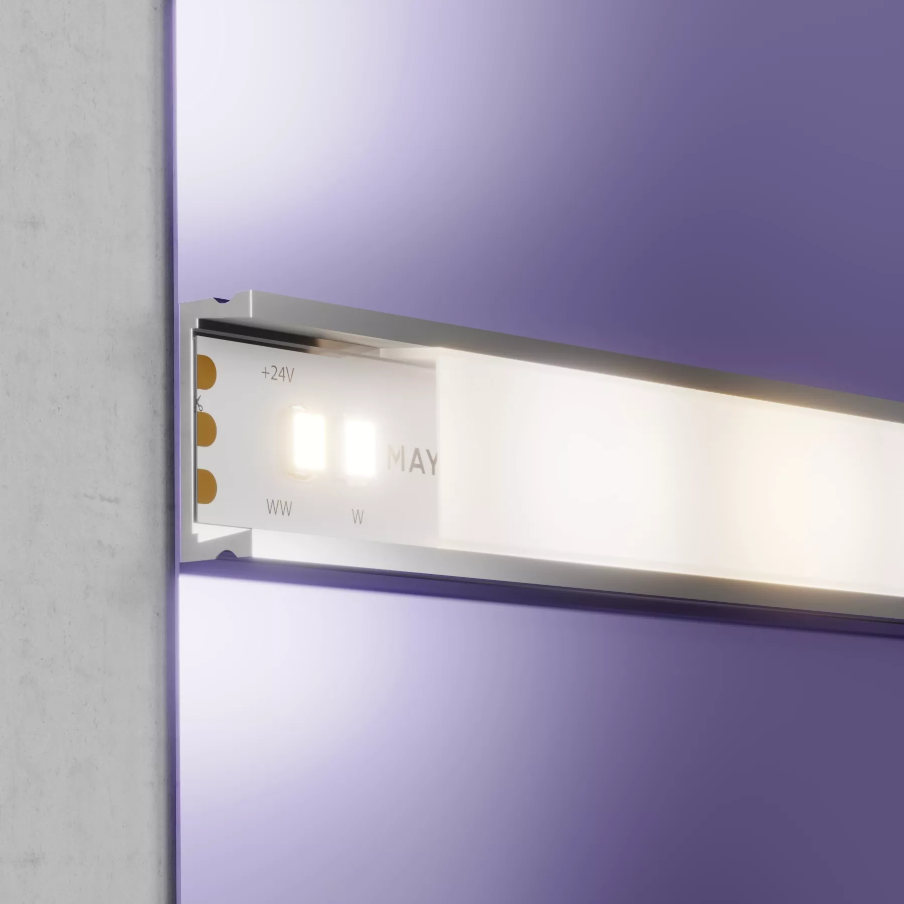 Светодиодная лента 24В 2835 19Вт/м MIX 5м IP20 MAYTONI 20041 Led Strip
