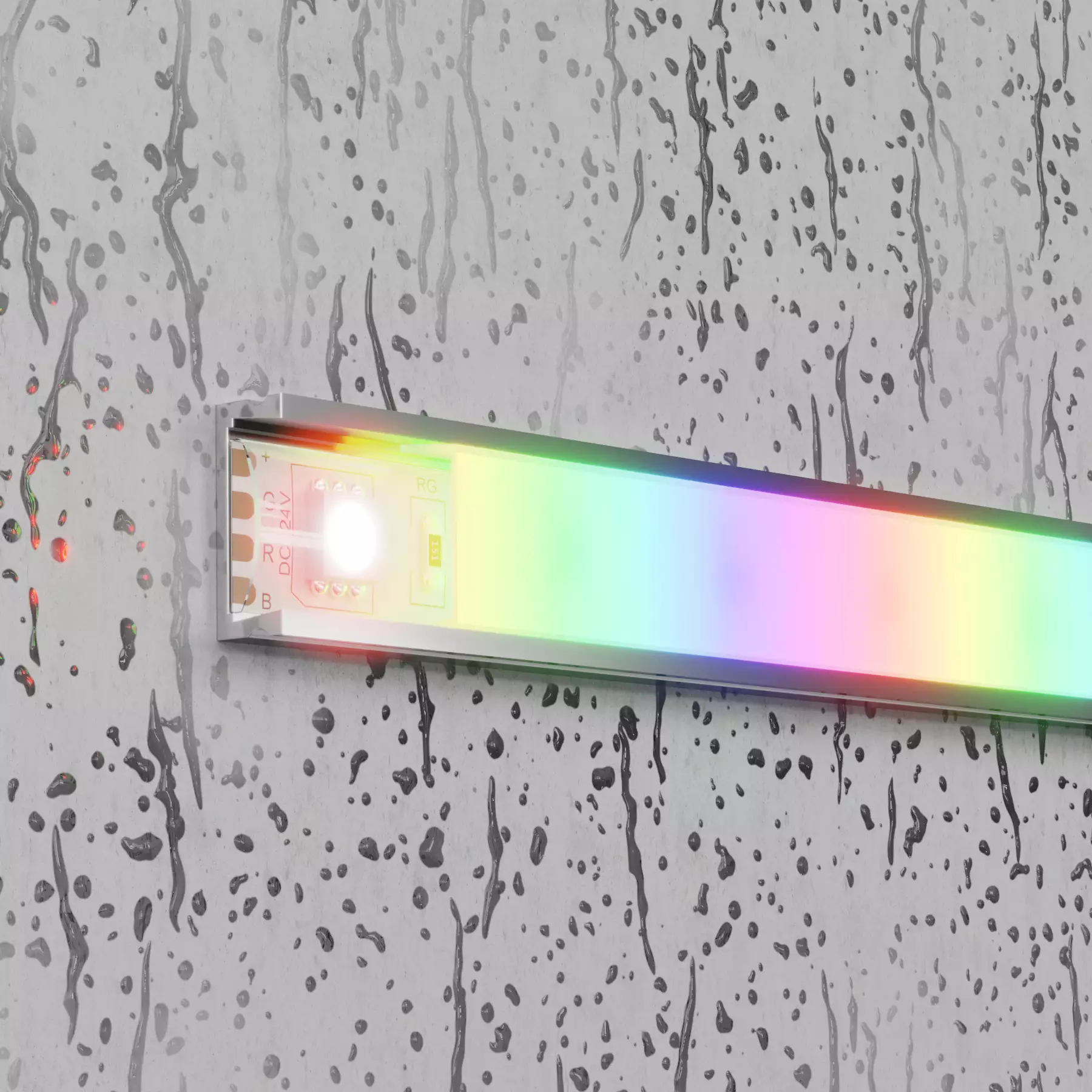 Светодиодная лента 24В 5050 14,4Вт/м RGB 5м IP65 MAYTONI 10175 Led Strip