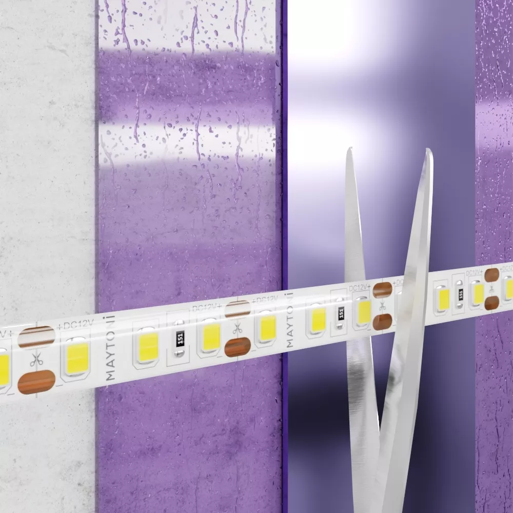 Светодиодная лента 12В 2835 9,6Вт/м 3000K 5м IP65 MAYTONI 10111 Led Strip