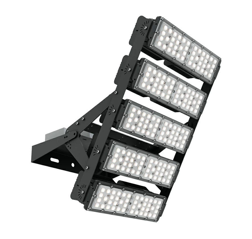 Светодиодный прожектор 500Вт IP65, FG 100 500W (Линза К/Г), уличный/промышленный