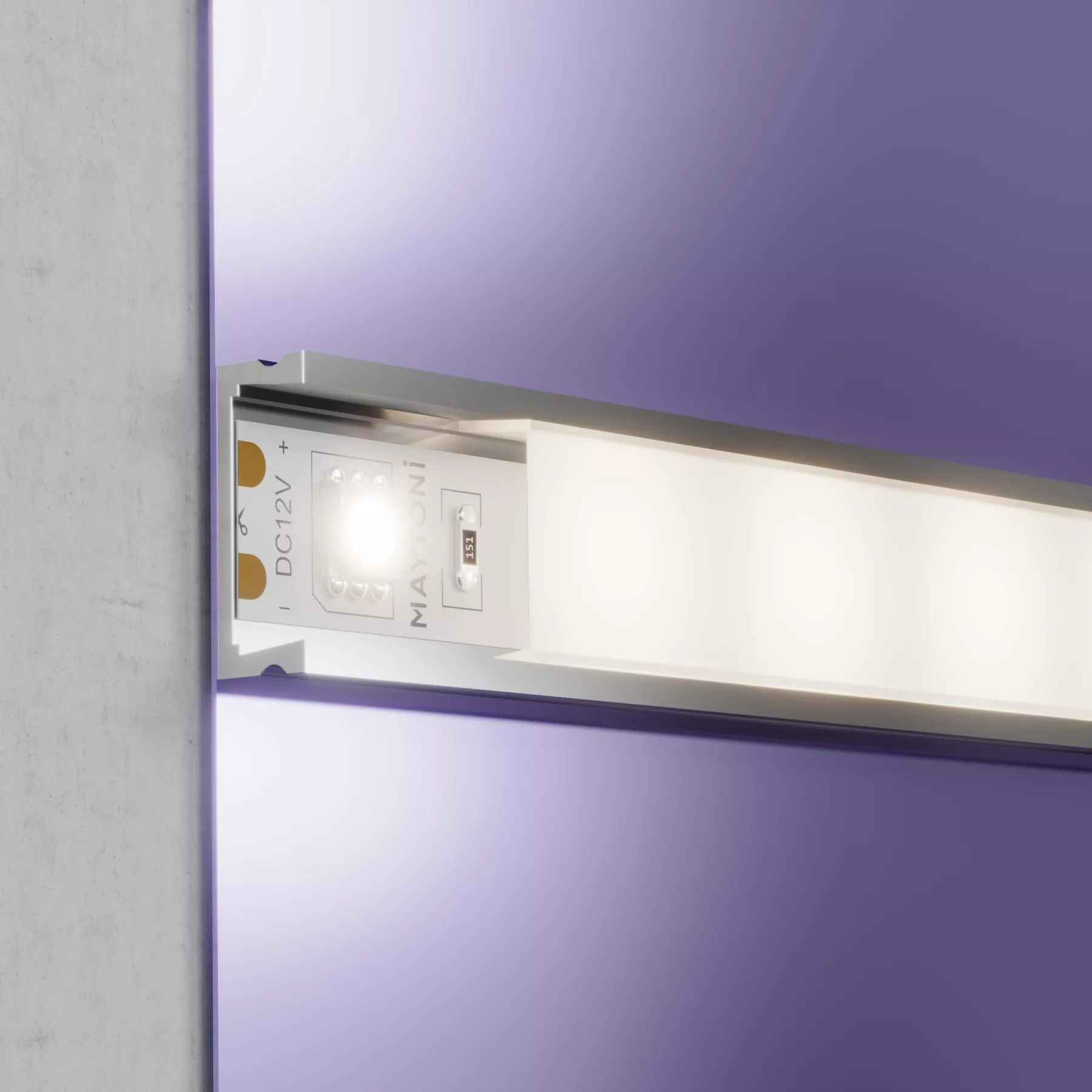Светодиодная лента 12В 5050 14,4Вт/м 4000K 5м IP20 MAYTONI 10129 Led Strip
