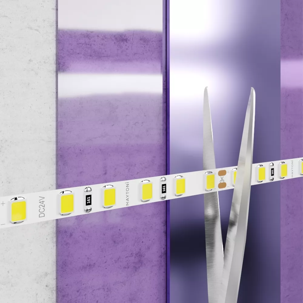 Светодиодная лента 24В 2835 9,6Вт/м 4000K 5м IP20 5мм MAYTONI 20020 Led Strip